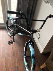 blue camo bmx