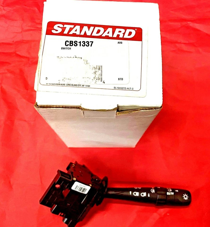 Interruptor combinado de señal de giro estándar CBS-1337 para 03-07 Cadillac CTS Foto 2 de 4