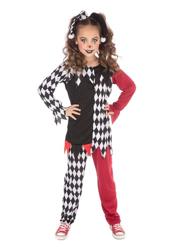 Bristol Novelty CF246XL Terrorquin Girl Extra Large Costume, Black, White, Red,