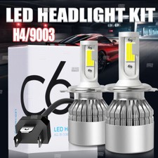 9003 H4 Led Headlight Bulbs Kit 10000w 1000000lm Hilo Beam Super Bright White