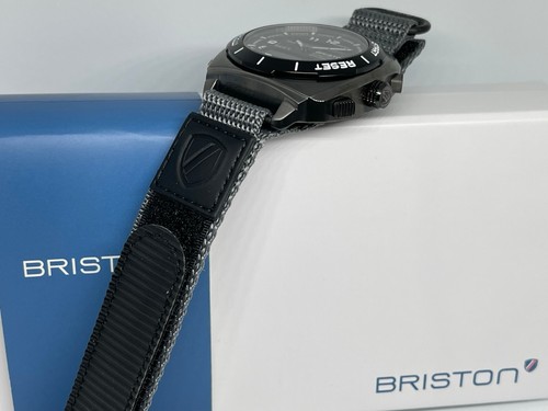 Briston Streamliner Adventure Analog/Digital Black Watch NEW 221144.SPG.AD.3.VG - Picture 2 of 4