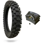 WIG Racing 120/80-19 Dirt Bike Tire and Tube Combo