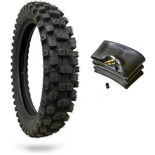 WIG Racing 120/80-19 Dirt Bike Tire and Tube Combo 