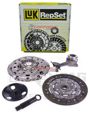 LUK CLUTCH KIT REPSET + SLAVE CYLINDER fits 2005-2011 FORD FOCUS 2.0L 2.3L DOHC