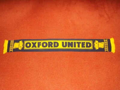 SCHAL / SCARF / BUFANDA OXFORD UNITED !!!