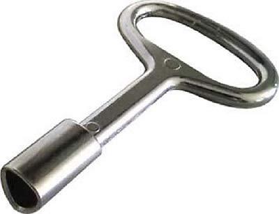 CHIAVE ALLUMINIO PER QUADRI ELETTRICI ZAMA TRIANGOLARE 8X8 UNIVERSALE (D4N)