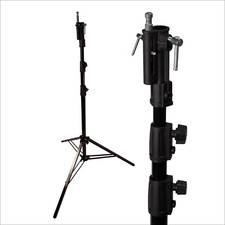 Britek TriMax 109" Heavy Duty Reinforced Steel Stand, 3-Sections 2-Risers A5310P