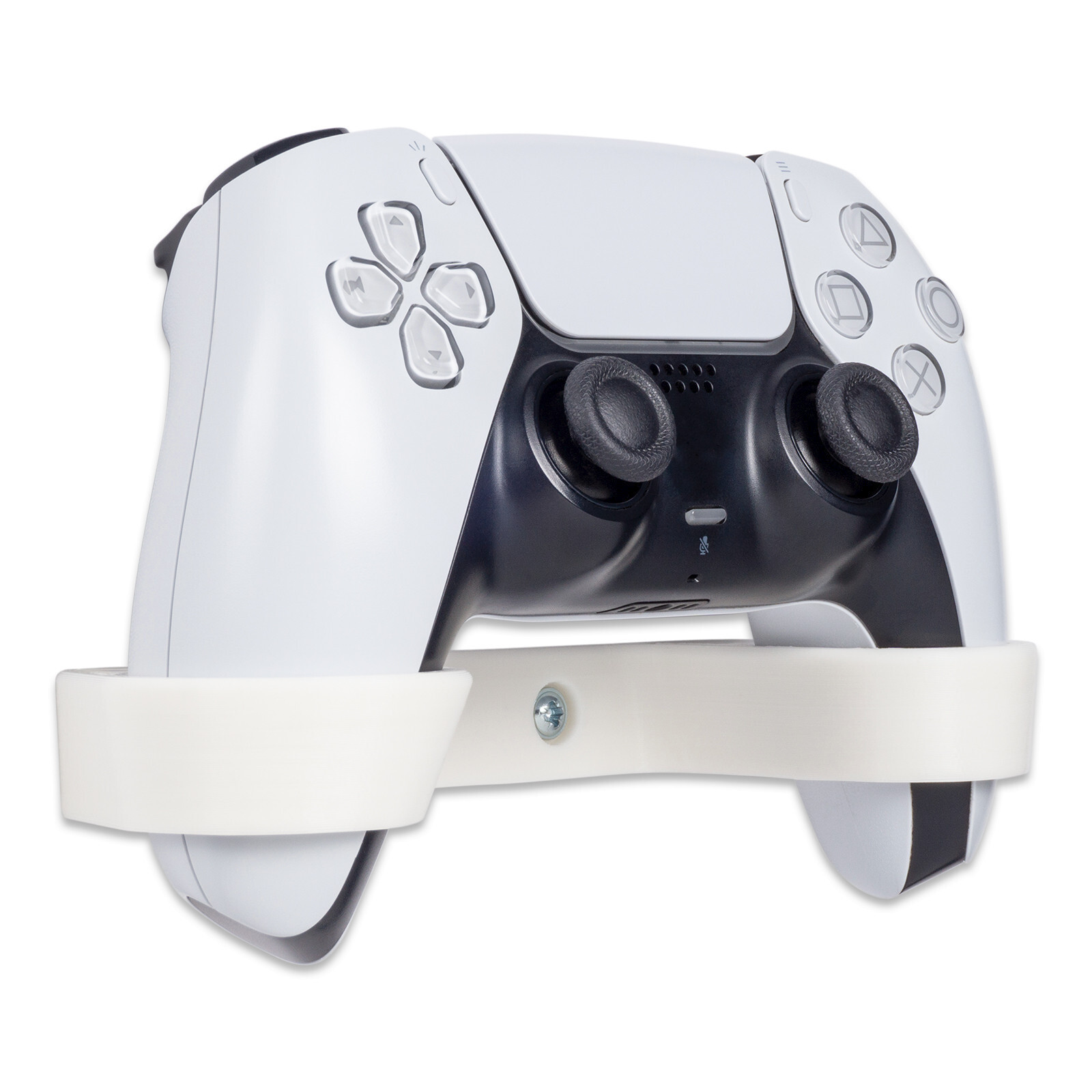 P3D-Lab Wall Mount for PlayStation 5 PS5 Game Controller Wall Bracket White
