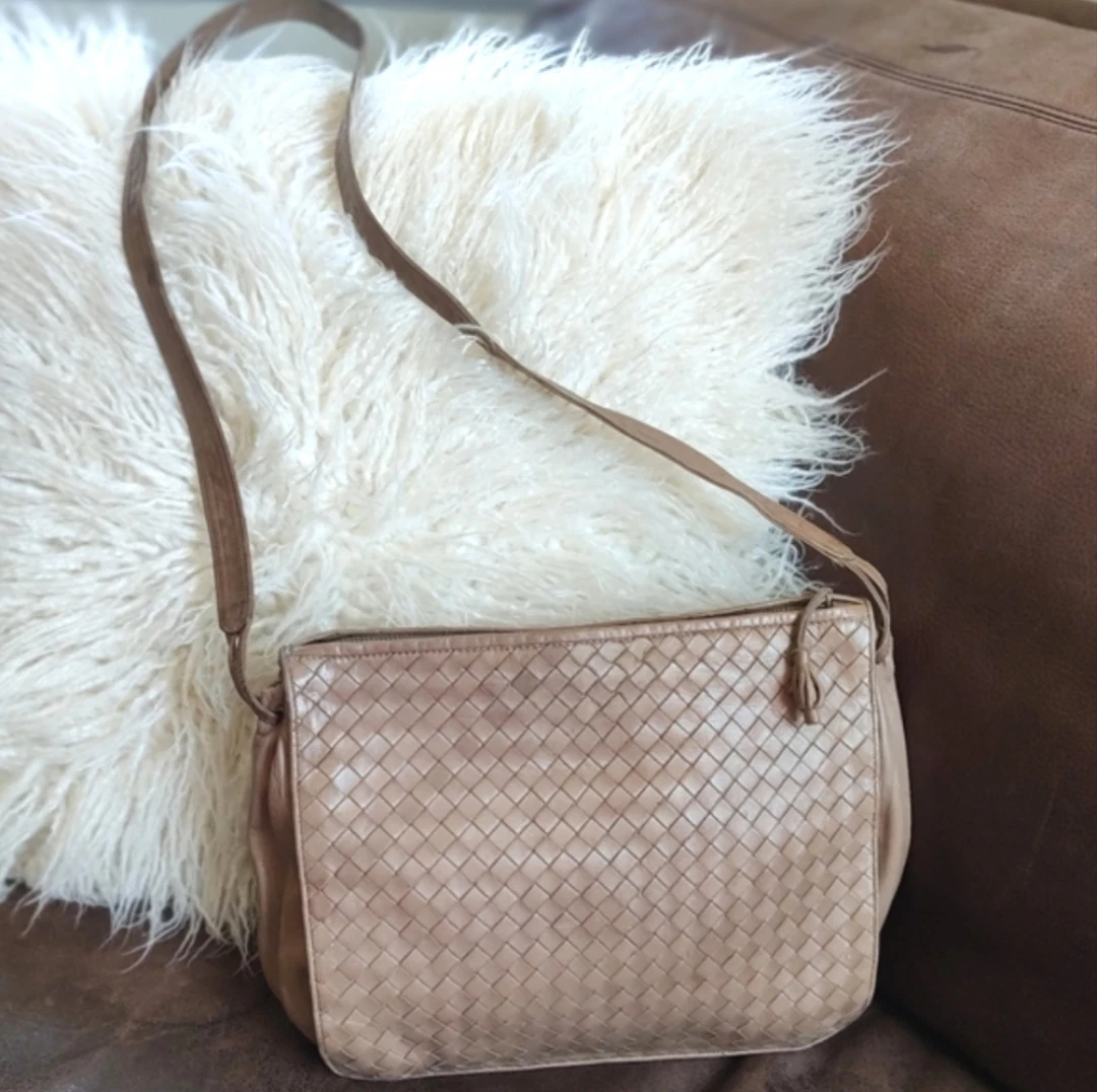 Bottega Veneta Vintage Intrecciato Small Shoulder Bag