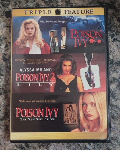 Poison Ivy, Poison Ivy 2 Lily, Poison Ivy: The New Seduction Triple Feature DVD