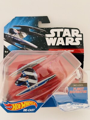 Star Wars Hot Wheels Vulture Droid Figure *Includes Flight