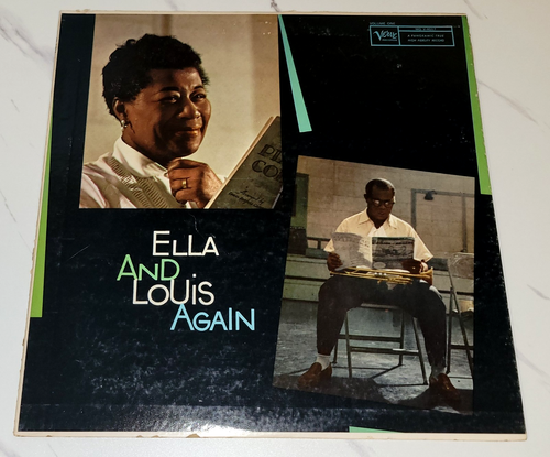 ELLA FITZGERALD AND LOUIS ARMSTRONG VERVE DG 2 LP LOT ORANGE LABEL & BL. VG+ - Picture 11 of 19