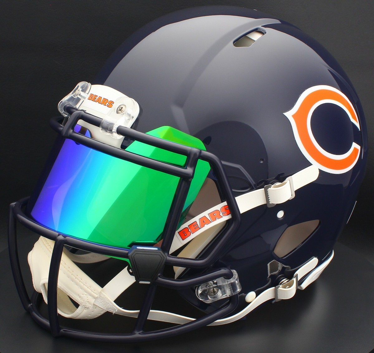 CHICAGO BEARS NFL Gameday AUTHENTIC Football Helmet w/ Eye