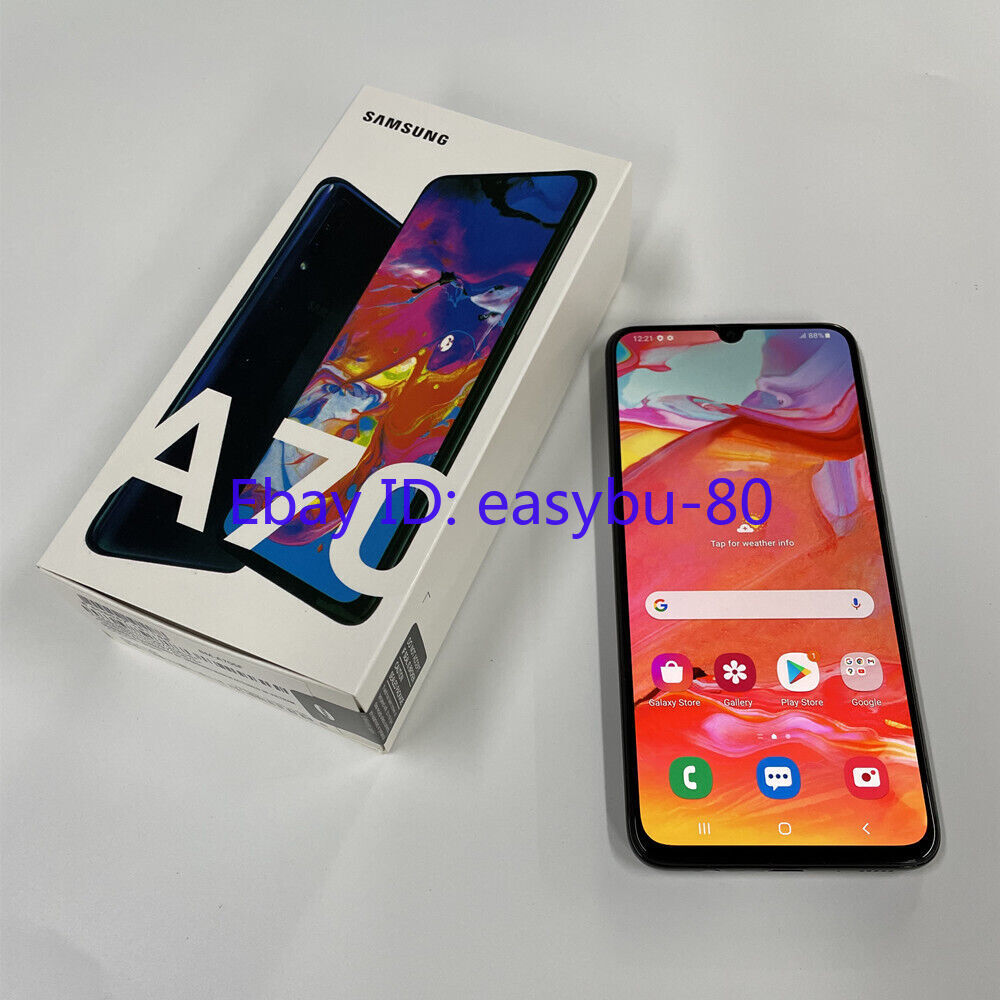 Unlocked Samsung Galaxy A70 SM-A705FN/DS Dual SIM 128GB 6.7