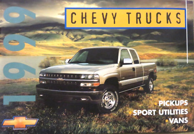 1999 Chevrolet Trucks Suburban Tahoe Silverado Express Kanada Prospekt Brochure