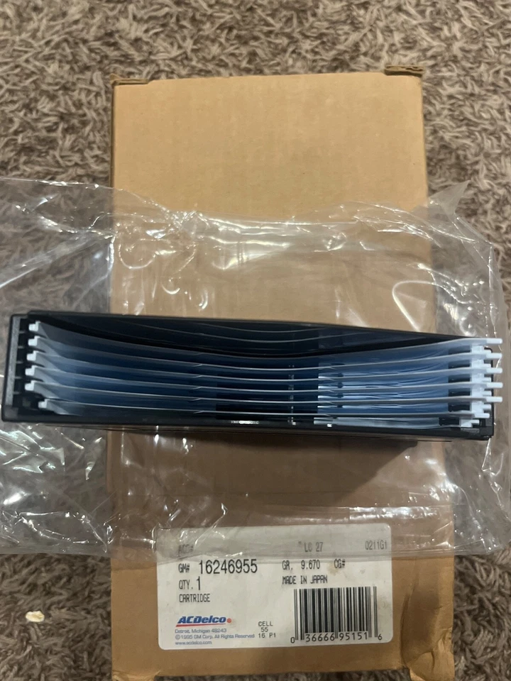 GMC CHEVROLET BLAZER JIMMY 1998-2002 ASM CD/PLYR 16246955 - NUEVO OEM Foto 3 de 3