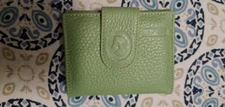 UBRIQUE Spain Leather Green Mini Wallet