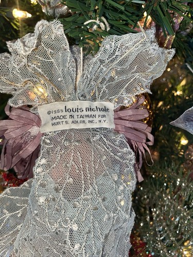 Vintage Angel Ornament by Louis Nichole1985 Rare 16” Delicate Detail Handpainted - Picture 23 of 24