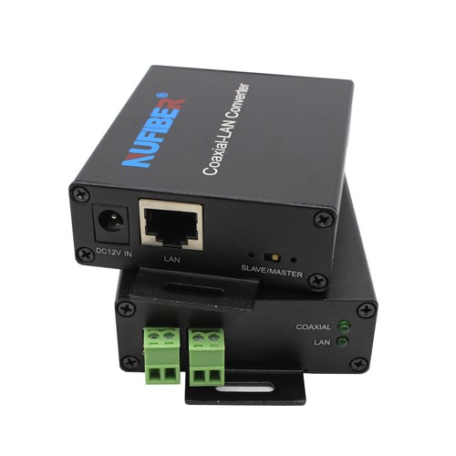 Ethernet over 2-wire Extender 10/100M UTP to Twisted Pair Converter 2KM ...