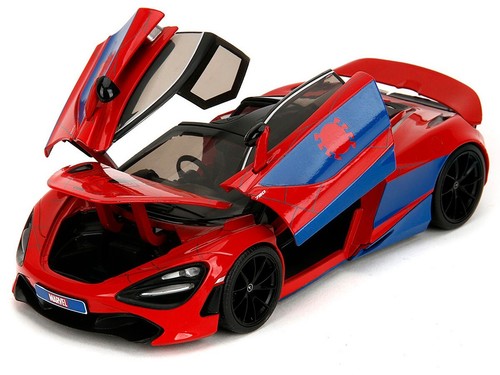 Figura 1/24 Jada Marvel Spider-Man McLaren 720S y Spider-Man 35764 - Imagen 2 de 5