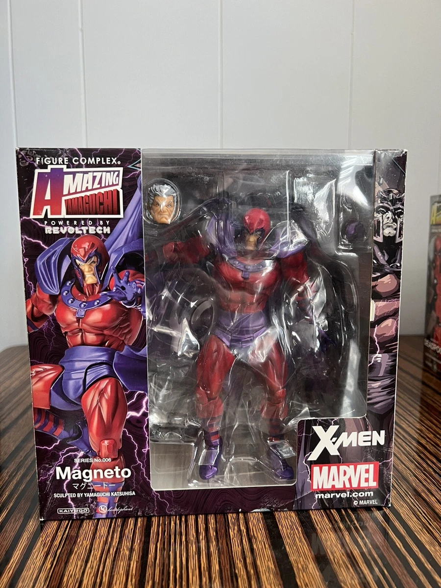 Figure Complex AMAZING YAMAGUCHI Magneto X-Men Marvel Action Figure Kaiyodo READ