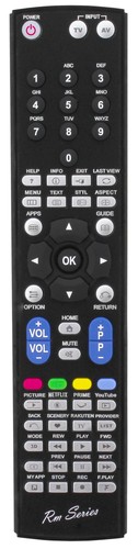 Aurabeam Telecomando Sostitutivo TV Per Panasonic TX40 Televisione