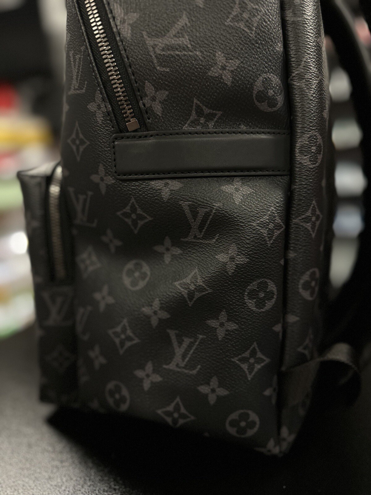 Louis Vuitton Monogram Eclipse Backpack 100% Auth… - image 10