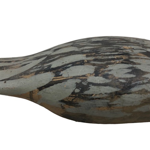 VTG Handpainted Gray Blind Duck Decoy Canvasback - Picture 13 of 21