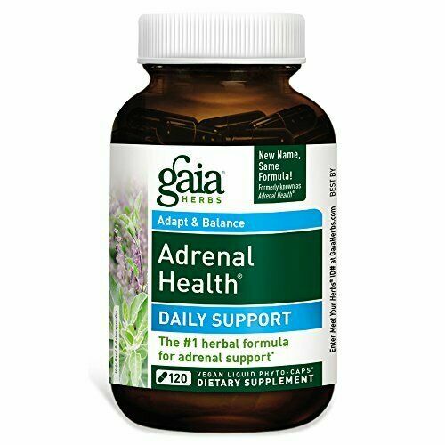 Gaia Herbs Adrenal Health Daily Support 120 Capsules for sale online eBay