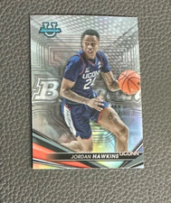 Jordan Hawkins 2022-23 Bowman U Best REFRACTOR #76 UCONN Pelicans Rookie