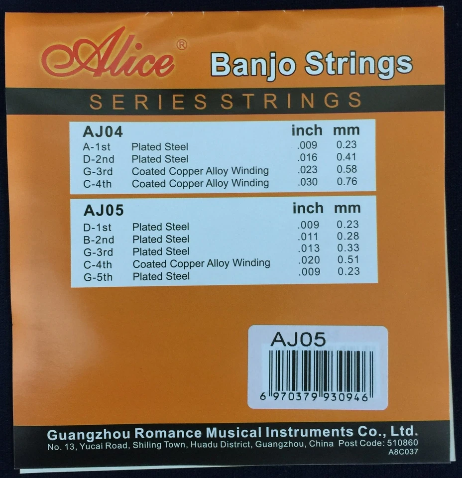 Alice AJ05 5-String Banjo Strings Set - Image 2 of 3