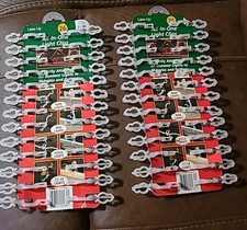 Set Of 2 Lites Up 26 Piece All-In-One Light(Rope, Mini, Icicle, C7,C9) Clips