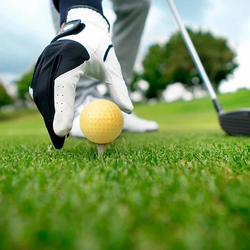12 Pack Foam Golf Practice Balls - Realistic Feel and Limited Flight Training - Picture 4 of 6