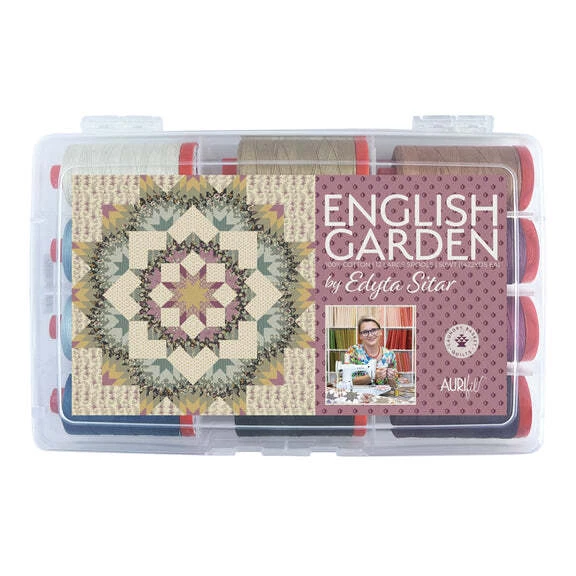 Aurifil Thread DESIGNER COLLECTION English Garden 12 LARGE SPOOLS COTTON 50WT - Image 2 of 2