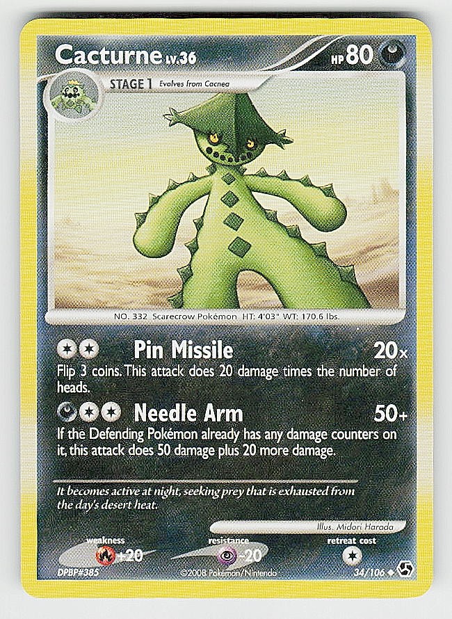 Great Encounters #34/106 Cacturne