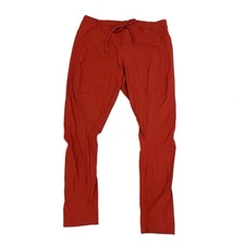Indies Pantalon Trousers Leon Harem Joggers Pants Brick Red Jersey Size 42