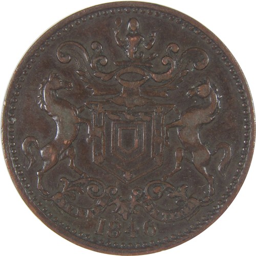 1846 Canada Newfoundland Rutherford Harbour Grace Token SKU:CPC9726