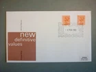GB DEFINITIVE FDC 1980 10p LEFT AND RIGHT  BAND WINDSOR SPECIAL POSTMARK