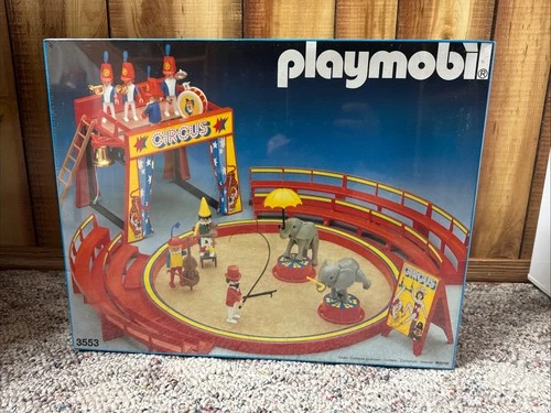 Playmobil 3553 Circus Arena Ring With Accessories - NEW Sealed - Vintage 1984