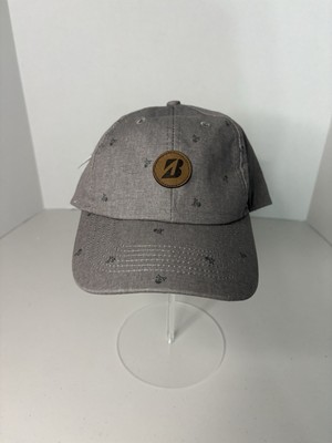 New Bridgestone Golf Oceanside Adjustable Hat/Cap Skull Bones Pattern