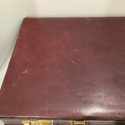 TUMI Burgandy Leather Hard Shell Briefcase with Combination Locks - Vintage VGC — photo 6