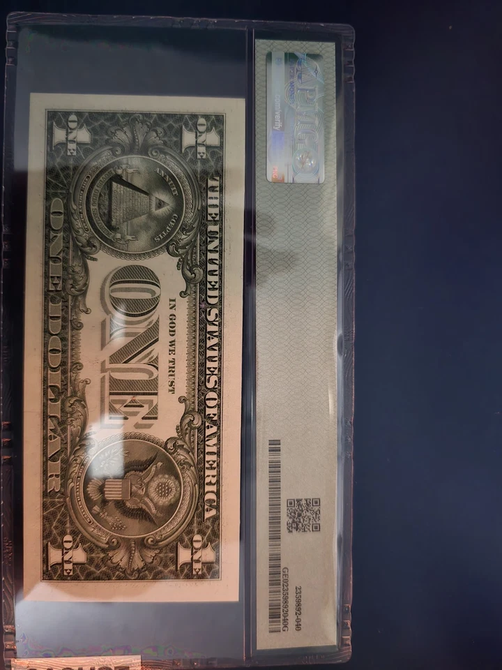 1999 Y2k 2000 Millennial Dollar Bill - Image 2 of 2