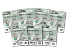 INDEX TABS ONLY! 2025 California Title 24 Code - 7 EasiTabs Combo