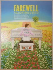 2022 Elton John - UK Lithograph Concert Poster by ???