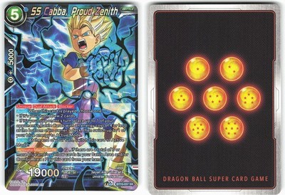 SS Cabba, Proud Zenith BT15-037 SR Dragon Ball Super Card