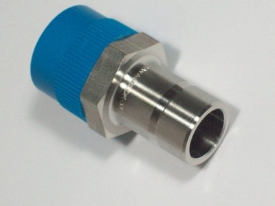 1- Swagelok Stainless Steel Tube Adapter, 3/4'' Tube OD x 3/4'' NPT, SS-12-TA-1-12