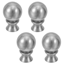  4pcs Lamp Finial Caps: Lampshade Top Cap Knob Metal Covers - Lighting