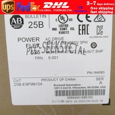 NEW AB 25B-E9P9N104 PowerFlex 525 5.5KW 7.5HP AC Drive 25BE9P9N104 US Free Tax