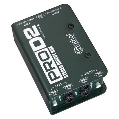 Radial Pro-D2 passive stereo DI-Box