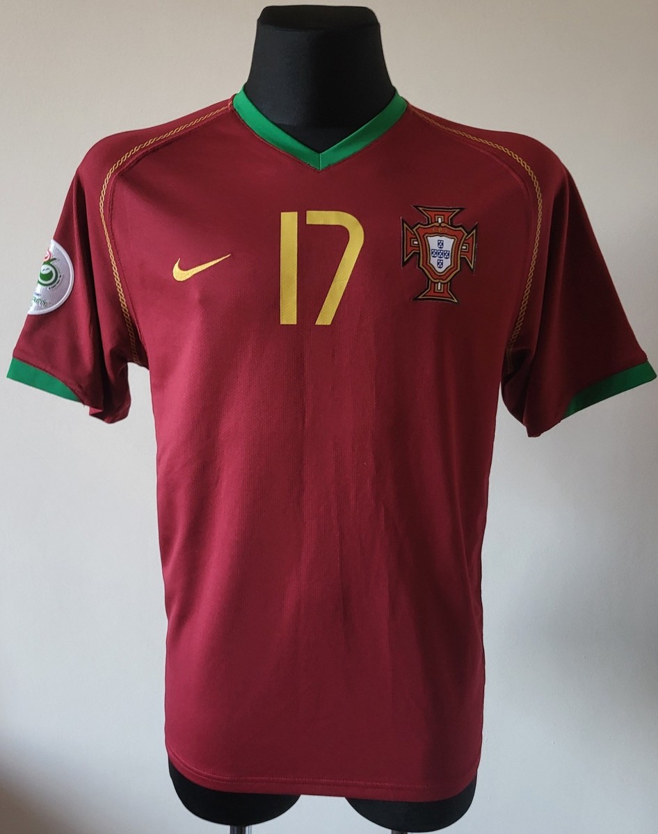 NIKE ポルトガル代表 C.RONALDO #17 2008 AWAY L 白 Maillot Portugal Ronaldo #7 Nike 2008 Away Blanc Vintage